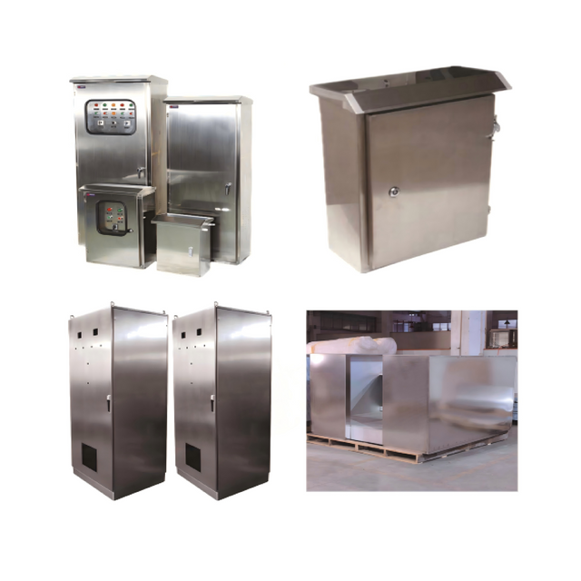 Caja de distribución de alto y bajo voltaje
